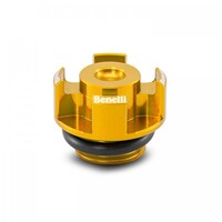 TAPÓN DE LLENADO DE ACEITE ERGAL ANODIZADO AMARILLO PARA TORNADO NAKED T 125 BENELLI-Benelli