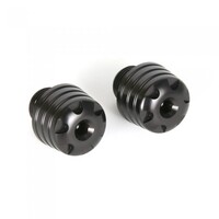 KIT DE TERMINALES DE POMO NEGRO PARA BN 600, TORNADO, TRE 1130 K, TRE 899 K, AMAZONAS BENELLI-Benelli