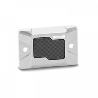 TAPA DEL CILINDRO MAESTRO DEL FRENO DELANTERO ERGAL ANODIZADO GRIS PARA TORNADO NAKED T 125 BENELLI-Benelli