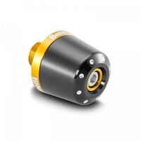 KIT DE TERMINALES DE POMO ERGAL ANODIZADO AMARILLO PARA TORNADO NAKED T 125 BENELLI-Benelli