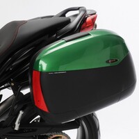 PAR DE BOLSAS TRASERAS SHAD VERDE PARA TRE 1130 K, TRE 899 K E AMAZONAS BENELLI-Benelli