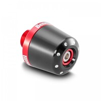 KIT DE TERMINALES DE POMO ERGAL ANODIZADO ROJO PARA TORNADO NAKED T 125 BENELLI-Benelli